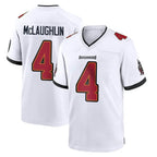 TB.Buccaneers #4 Chase McLaughlin Player White Home Game Ddoa Stitched Jerseys