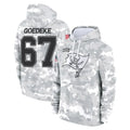 TB.Buccaneers #67 Luke Goedeke Player Arctic Camo Limited Salute to Service Pullover Hoodies Game Ddoa Stitched Jerseys