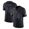 MN.Vikings #74 Donovan Jackson Player Black Impact LImited Home Game Ddoa Stitched Jerseys