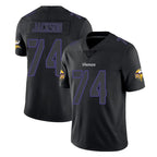 MN.Vikings #74 Donovan Jackson Player Black Impact LImited Home Game Ddoa Stitched Jerseys