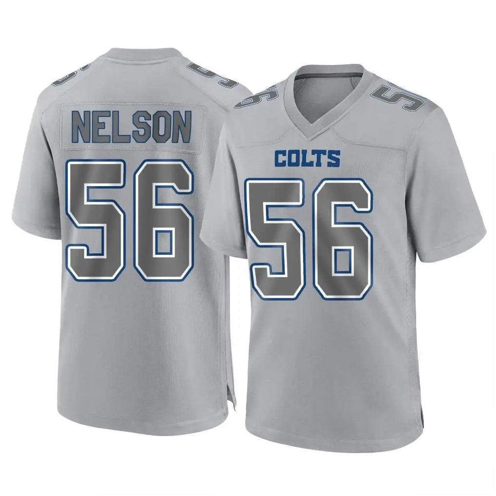 IN.Colts #56 Quenton Nelson Player Gray Atmosphere Fashion Home Game Ddoa Stitched Jerseys