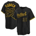 Athletics #25 Brent Rooker Player Black Snake Skin City Home Game Ddoa Stitched Jerseys