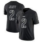 LV.Raiders #2 Ashton Jeanty Player Black Limited Black Impact Home Game Ddoa Stitched Jerseys