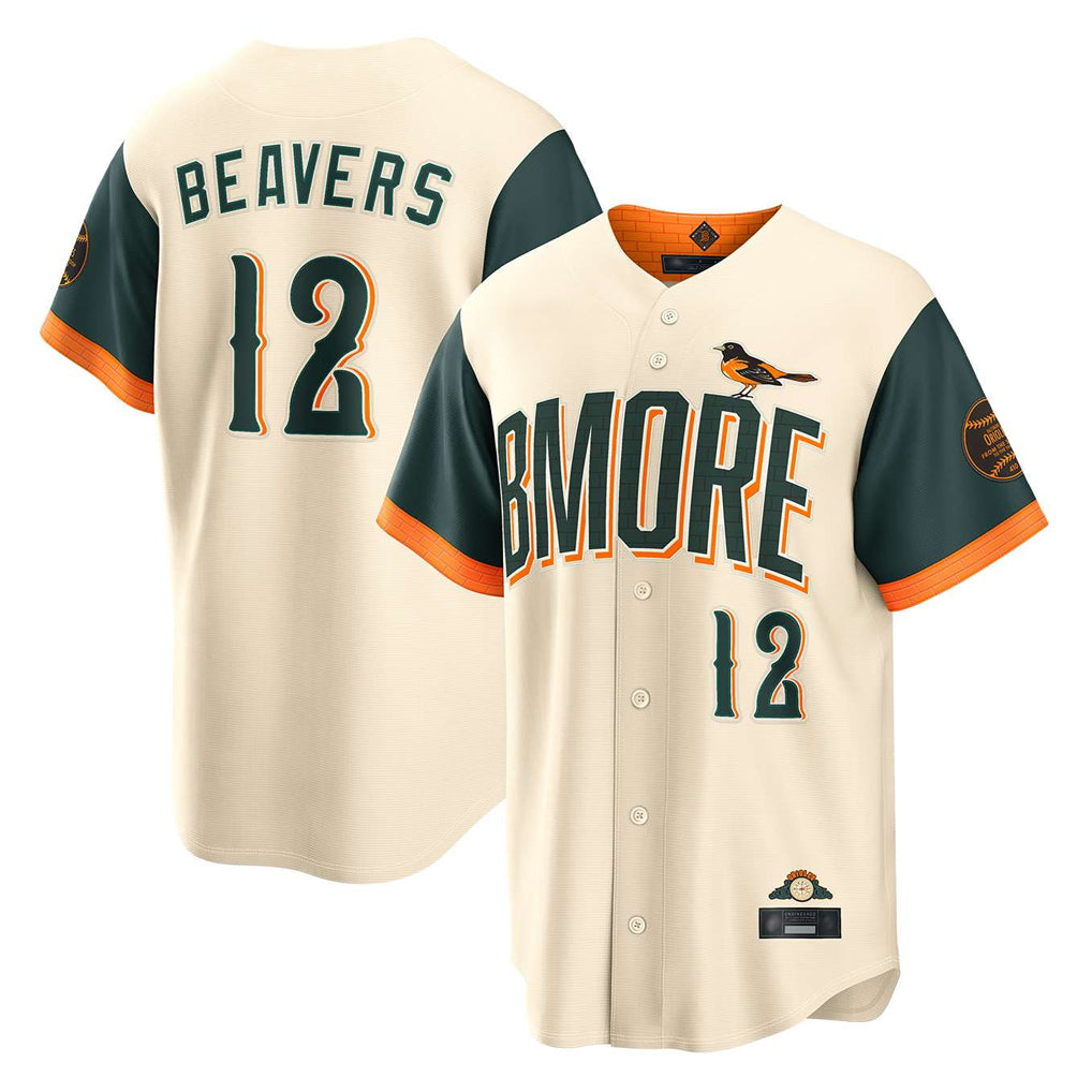 B.Orioles #12 Dylan Beavers Player Cream 2026 City Connect Home Game Ddoa Stitched Jerseys