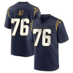 LA.Chargers #76 Joe Alt Player Navy Home Game Ddoa Stitched Jerseys