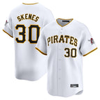 P.Pirates #30 Paul Skenes Player White Home Limited Ddoa Stitched Jerseys