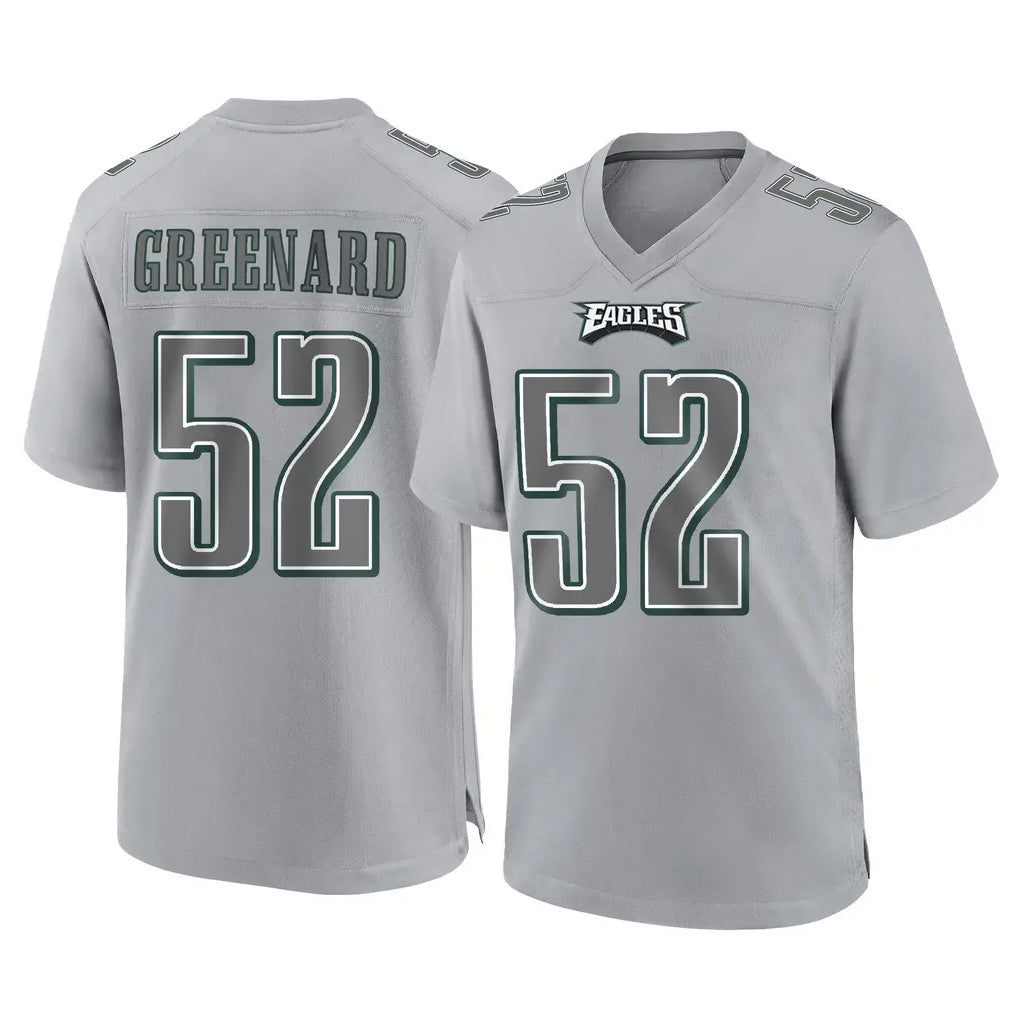 P.Eagles #52 Jonathan Greenard Player Gray Atmosphere Fashion Home Game Ddoa Stitched Jerseys
