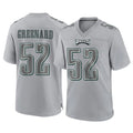P.Eagles #52 Jonathan Greenard Player Gray Atmosphere Fashion Home Game Ddoa Stitched Jerseys