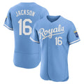 KC.Royals #16 Bo Jackson Player Light Blue Alt Limited Elite Home Ddoa Stitched Jerseys