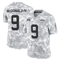 NY.Jets #9 Will McDonald IV Player Arctic Camo Salute to Service Limited Game Ddoa Stitched Jerseys