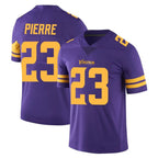 M.Vikings #23 James Pierre Player Purple Limited Color Rush Home Game Ddoa Stitched Jerseys