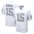 LV.Raiders #15 Fernando Mendoza Player White Limited Home Game Ddoa Stitched Jerseys