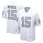 LV.Raiders #15 Fernando Mendoza Player White Limited Home Game Ddoa Stitched Jerseys