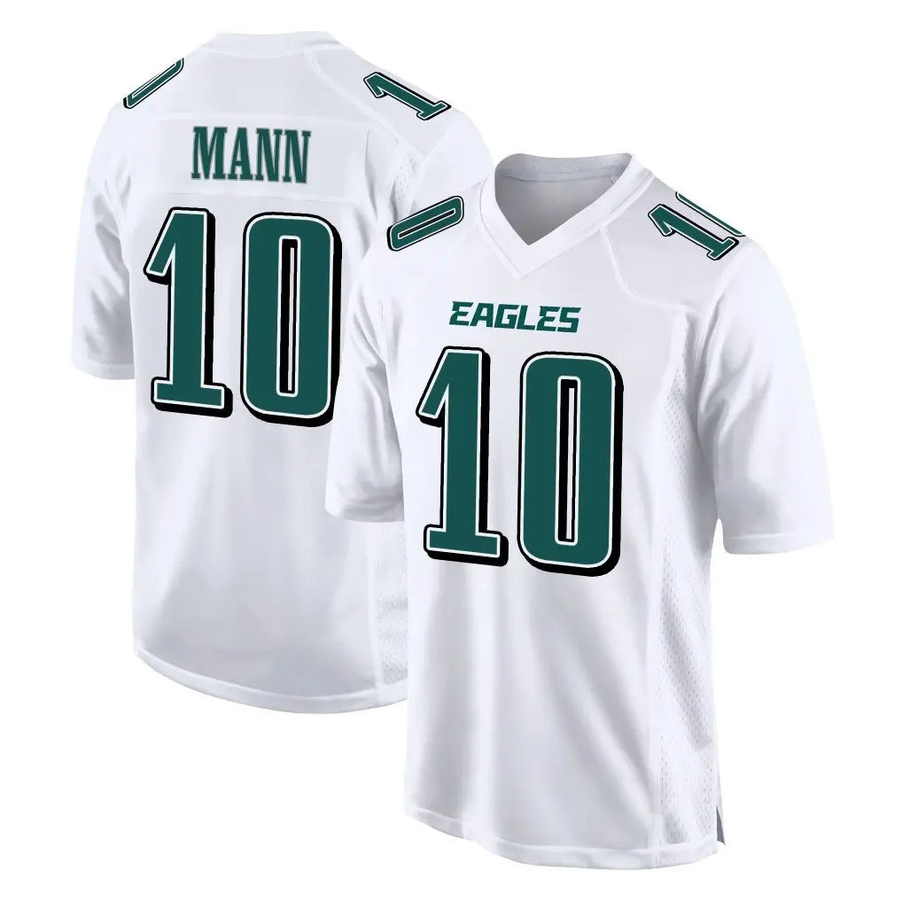 P.Eagles #10 Braden Mann Player White Tundra Fashion Home Game Ddoa Stitched Jerseys