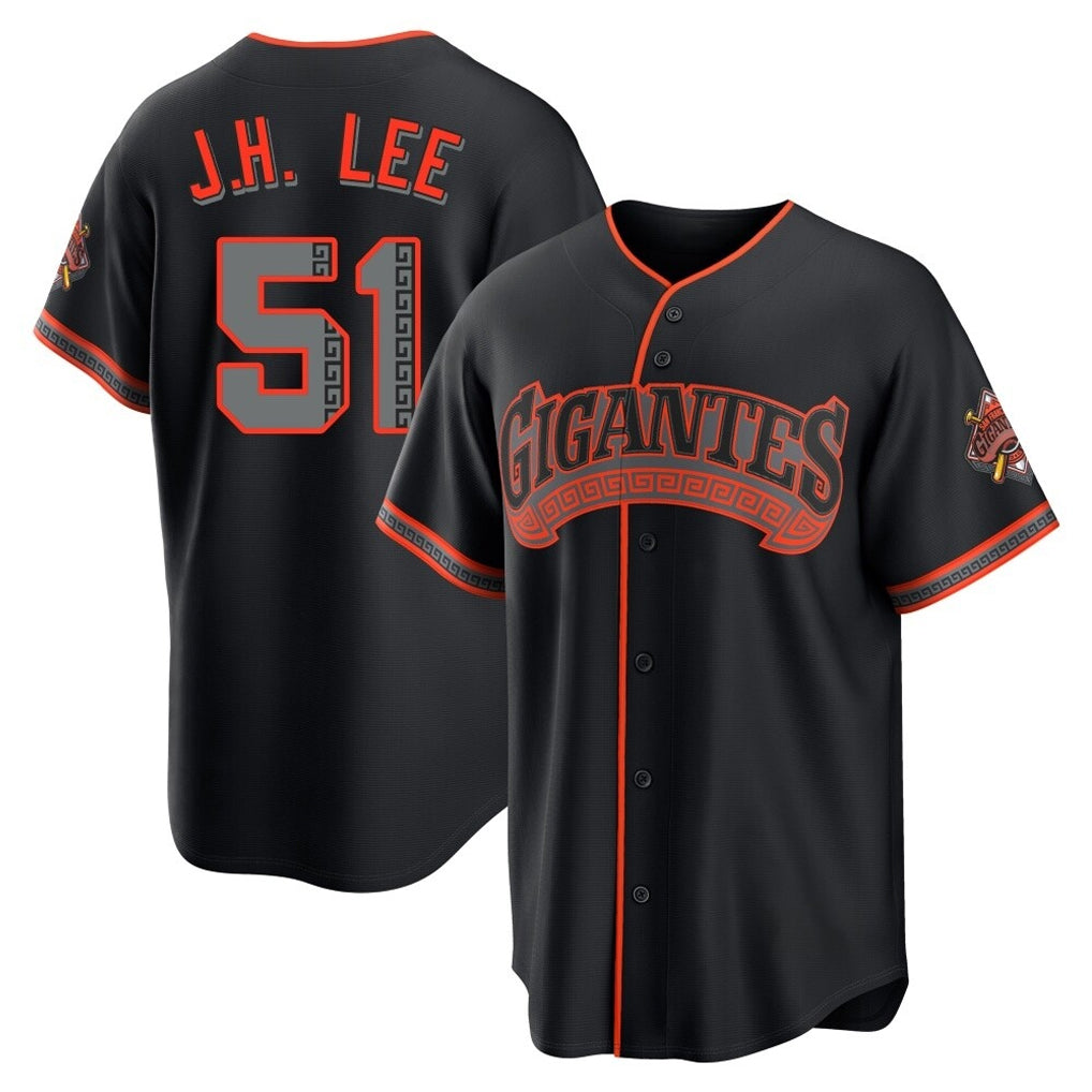 SF.Giants #51 Jung Hoo Lee Player  Black Alternate Limited Ddoa Stitched Jerseys