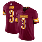 W.Commanders #3 Stefon Diggs Player Burgundy Limited Vapor Home Game Ddoa Stitched Jerseys