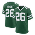 NY.Jets #26 Nahshon Wright Player Green Legacy Home Game Ddoa Stitched Jerseys