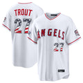 LA.Angels #27 Mike Trout Player White 2026 All-Star Edition Stars & Stripes Home Game Ddoa250Ys Stitched Jerseys