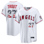 LA.Angels #27 Mike Trout Player White 2026 All-Star Edition Stars & Stripes Home Game Ddoa250Ys Stitched Jerseys