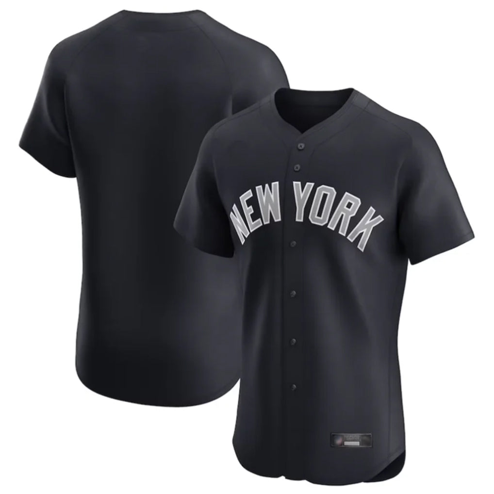 NY.Yankees ## Yankees Blank Player Navy Home Replica Elite Ddoa Stitched Jerseys