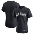 NY.Yankees ## Yankees Blank Player Navy Home Replica Elite Ddoa Stitched Jerseys