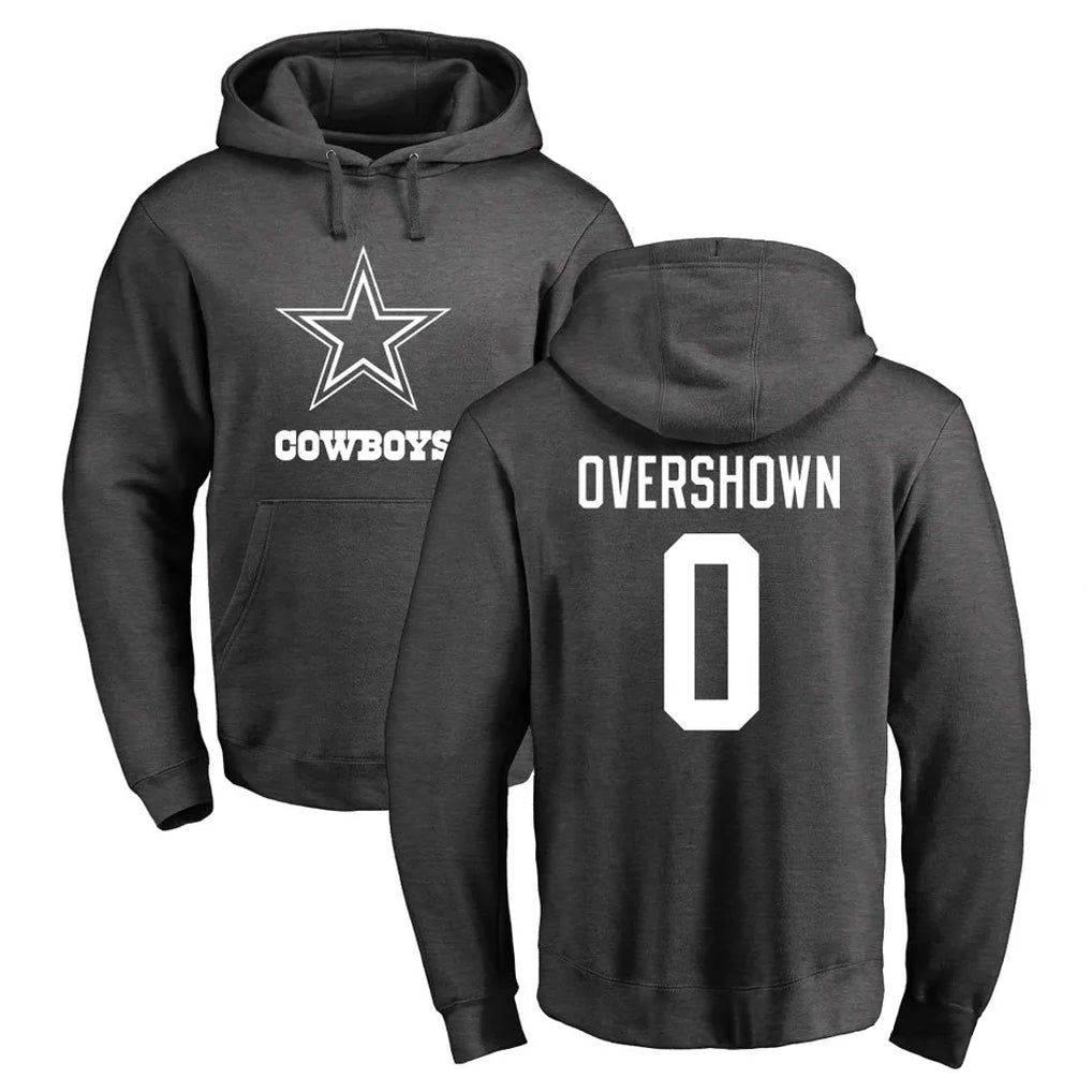 D.Cowboys #0 DeMarvion Overshown Player Ash One Color Pullover Hoodie Limited Ddoa Stitched Jerseys
