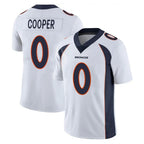 D.Broncos #0 Jonathon Cooper Player White Vapor Untouchable Limited Home Game Ddoa Stitched Jerseys