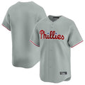 P.Phillies ## Phillies Blank Player Gray Home Limited Ddoa Stitched Jerseys