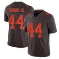 C.Browns #44 Harold Fannin Jr. Player Brown Limited Vapor F.U.S.E. Alternate Game Ddoa Stitched Jerseys
