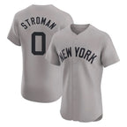 NY.Yankees #0 Marcus Stroman Player Gray Limited Elite Home Ddoa Stitched Jerseys