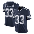 D.Cowboys #33 Javonte Williams Player Navy Vapor Untouchable Limited Home Game Ddoa Stitched Jerseys