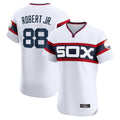 C.White Sox #88 Luis Robert Jr Player White T-shirt Limited Elite Home Ddoa Stitched Jerseys