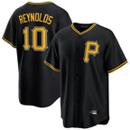 P.Pirates #10 Bryan Reynolds Player Black Alternate 2025 Home Game Ddoa Stitched Jerseys