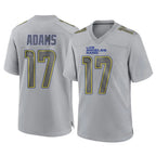 LA.Rams #17 Davante Adams Player Gray Atmosphere Fashion Home Game Ddoa Stitched Jerseys