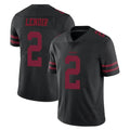 SF.49ers #2 Deommodore Lenoir Player Black Alternate Limited Vapor Untouchable Home Game Ddoa Stitched Jerseys