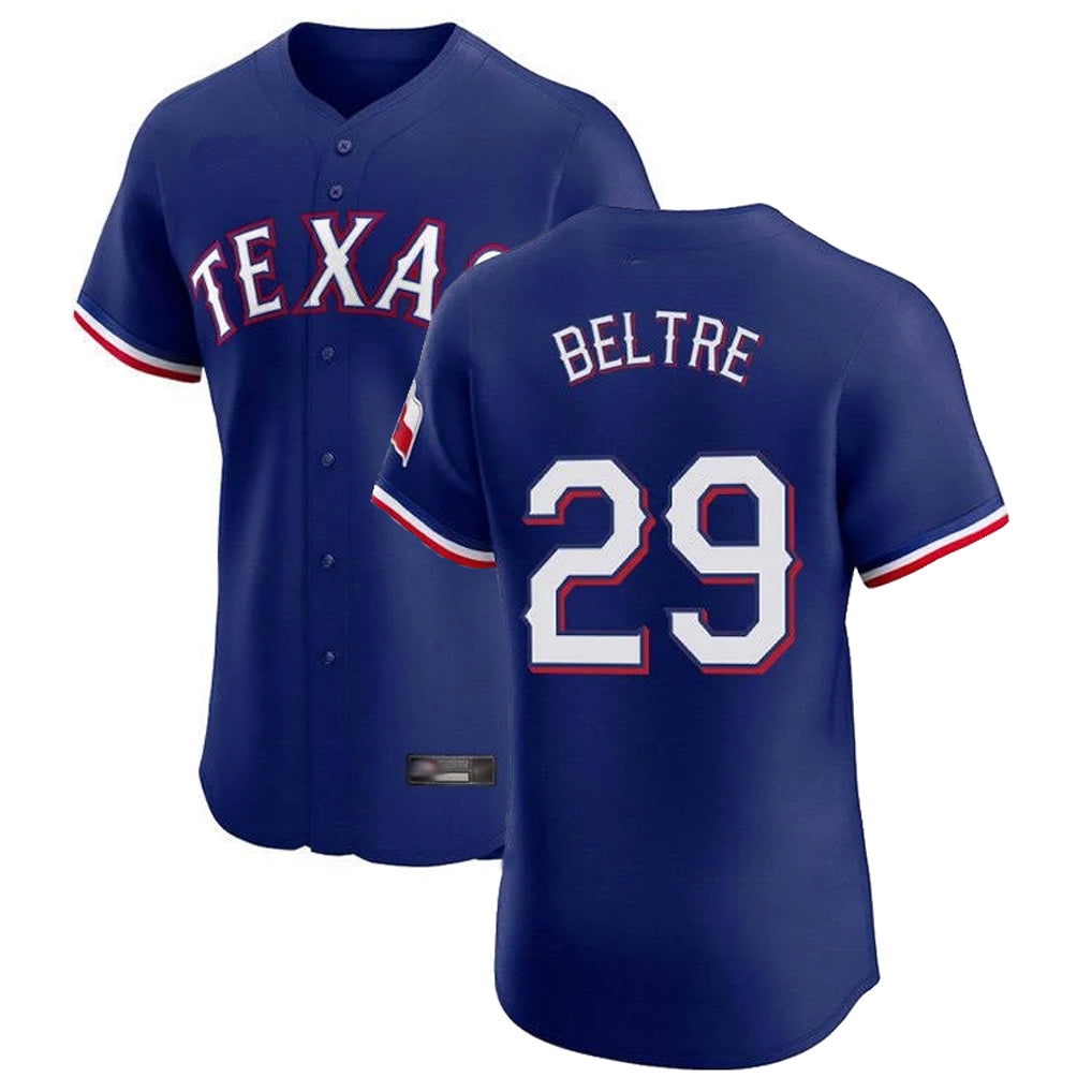 T.Rangers #29 Adrian Beltre Player Royal Home Limited Elite Ddoa Stitched Jerseys