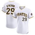 P.Pirates #29 Ryan O'Hearn Player White Home Limited Elite Ddoa Stitched Jerseys