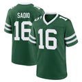 NY.Jets #16 Kenyon Sadiq Player Green Legacy Home Game Ddoa Stitched Jerseys