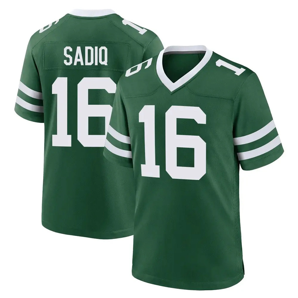 NY.Jets #16 Kenyon Sadiq Player Green Legacy Home Game Ddoa Stitched Jerseys