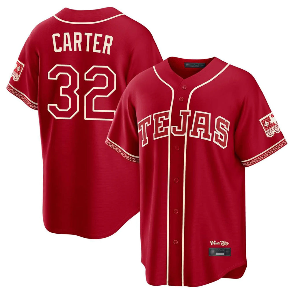 T.Rangers #32 Evan Carter Player Red 2026 City Connect Ddoa Stitched Jerseys
