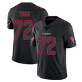 H.Texans #72 Tommy Togiai Player Black Impact Limited Game Ddoa Stitched Jerseys