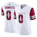 W.Commanders #0 Mike Sainristil Player White Vapor F.U.S.E. Limited Home Game Ddoa Stitched Jerseys