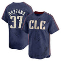 C.Guardians #37 Travis Bazzana Player Navy City Connect Limited Home Ddoa Stitched Jerseys