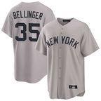 NY.Yankees #35 Cody Bellinger Player Gray Game Home Ddoa Stitched Jerseys