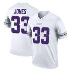 M.Vikings #33 Aaron Jones Sr. Player White Alternate Legend Home Game Ddoa Stitched Jerseys