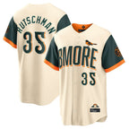B.Orioles #35 Adley Rutschman Player Cream 2026 City Connect Home Game Ddoa Stitched Jerseys