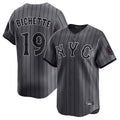 NY.Mets #19 Bo Bichette Player Gray City Connect Limited Ddoa Stitched Jerseys
