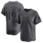 NY.Mets #19 Bo Bichette Player Gray City Connect Limited Ddoa Stitched Jerseys