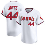 LA.Angels #44 Ben Joyce Player White T-shirt Home Limited Ddoa Stitched Jerseys