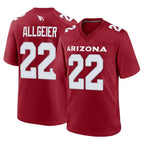 A.Cardinals #22 Tyler Allgeier Player Cardinal Limited Home Game Ddoa Stitched Jerseys